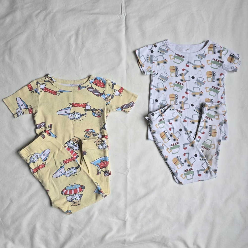 Baby Onesies with Fun Robot Print